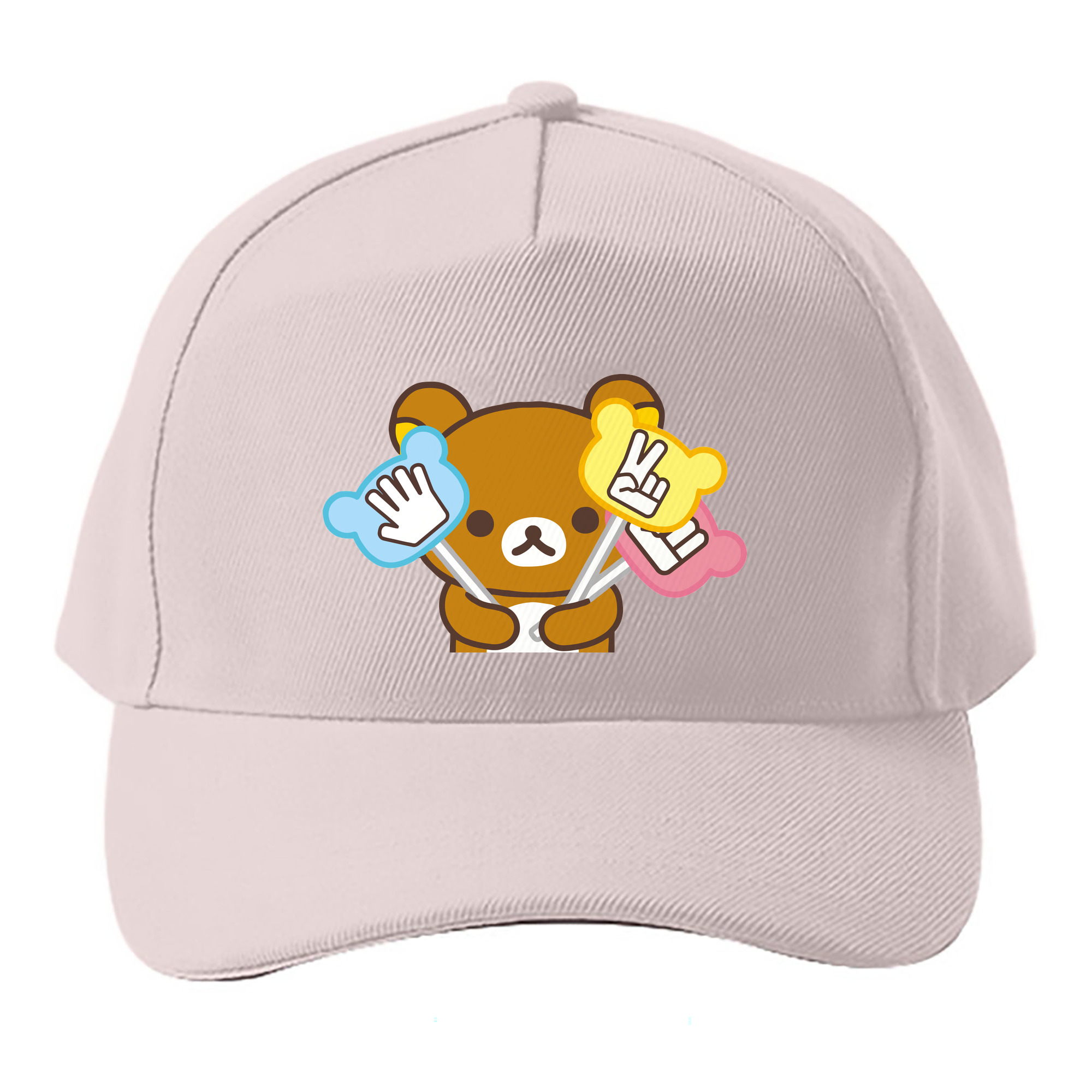（画像用） リラックマ リラックマ キイロイトリ Rilakkuma Korilakkuma Kiiroitori ベースボールキャップ 綿100％ 男女兼用 帽子 スポーツ